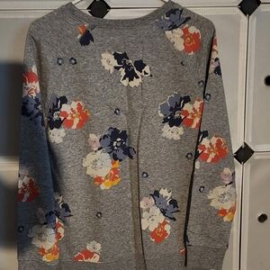 OLD NAVY FLOWER SWEATSHIRT